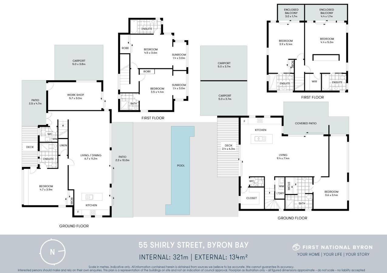 Aaman & Cinta Luxury Villas Byron Bay Exterior foto